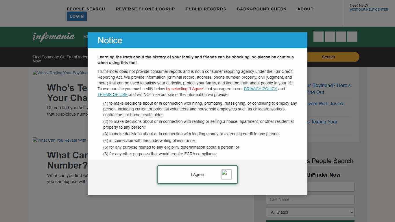 reverse phone lookup - TruthFinder's Infomania Blog